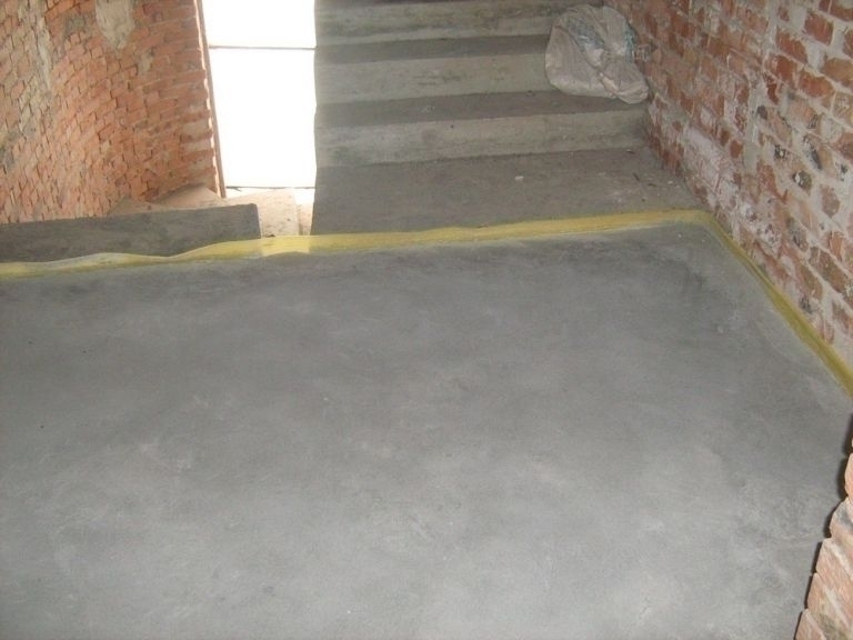 Стяжка підлоги у різних рівнях