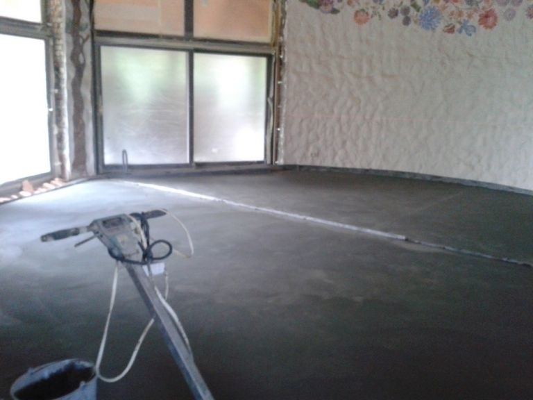 Стяжка підлоги з мінімальним відхиленням по горизонталі